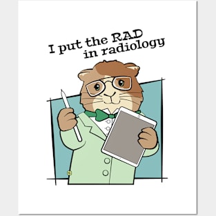 Rad Radiology Guinea Pig Posters and Art